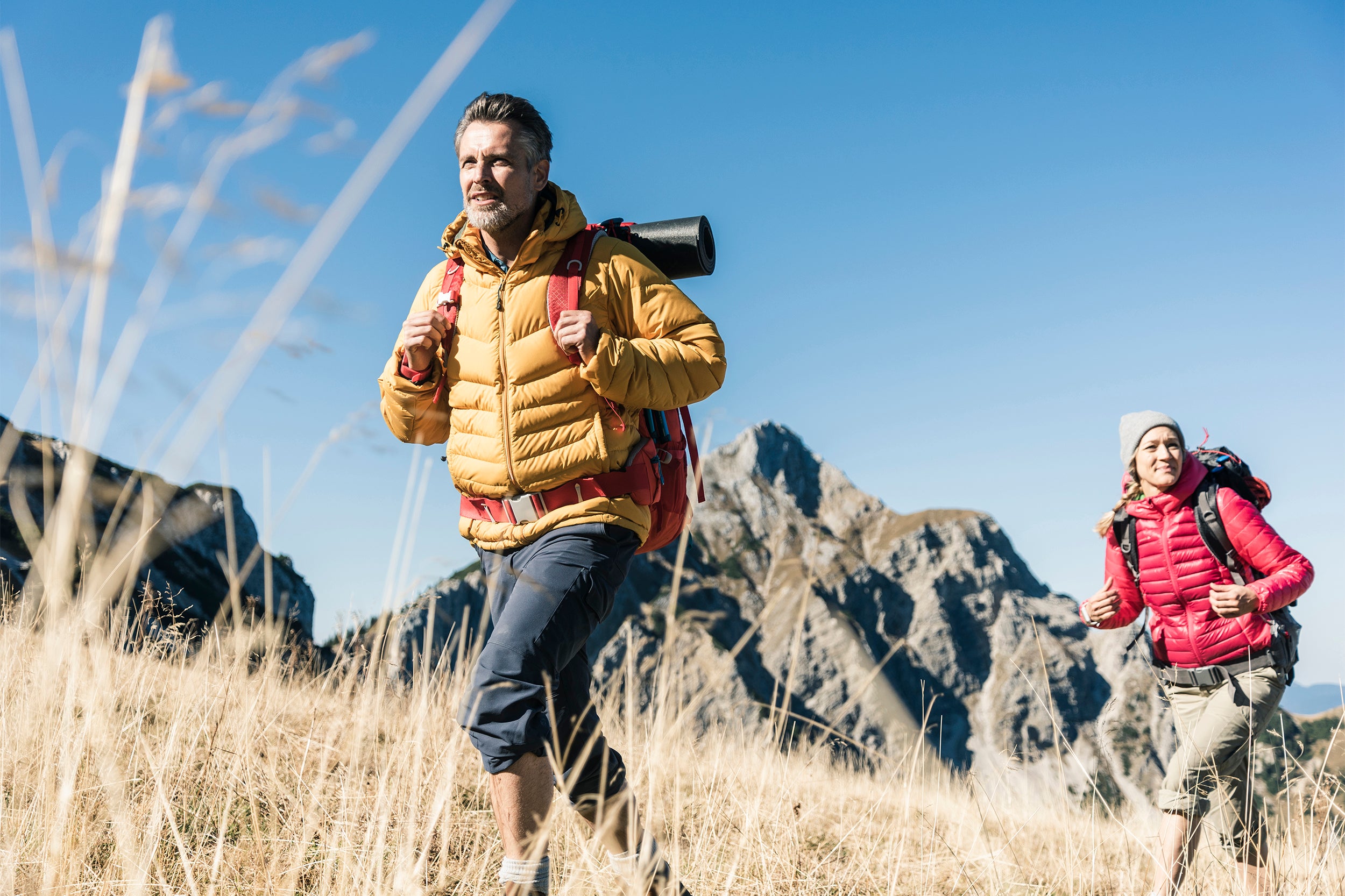 The Better way to stay Dry with BetterDry. This couple knows that they are free from accidental leaks, even on a long hike in nature.
