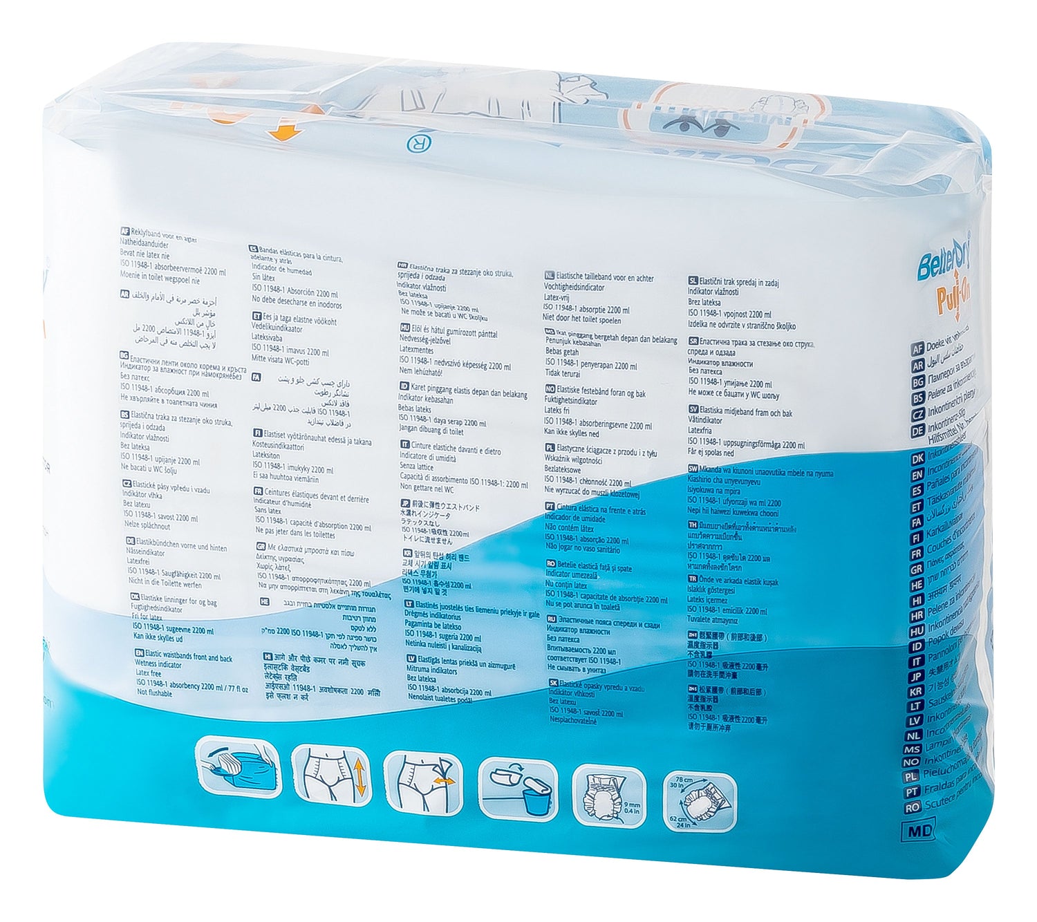 BetterDry 8 PULL-ON Adult Diapers