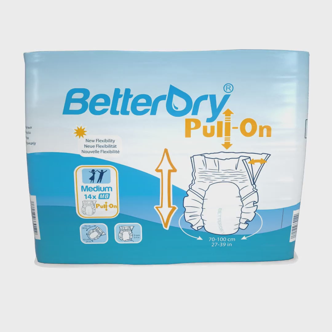 BetterDry 8 Pull On Polybag